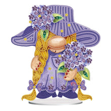 Load image into Gallery viewer, Garden Gnome DIY Diamond Painting Desktop Ornaments Kit for Office Desktop Decor
