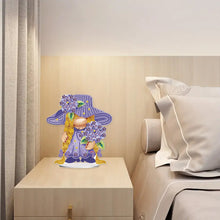 Load image into Gallery viewer, Garden Gnome DIY Diamond Painting Desktop Ornaments Kit for Office Desktop Decor
