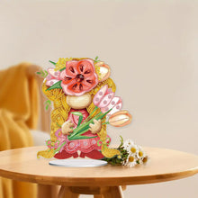 Load image into Gallery viewer, Garden Gnome DIY Diamond Painting Desktop Ornaments Kit for Office Desktop Decor
