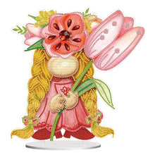 Load image into Gallery viewer, Garden Gnome DIY Diamond Painting Desktop Ornaments Kit for Office Desktop Decor
