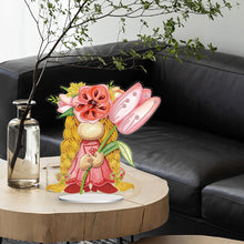 Load image into Gallery viewer, Garden Gnome DIY Diamond Painting Desktop Ornaments Kit for Office Desktop Decor
