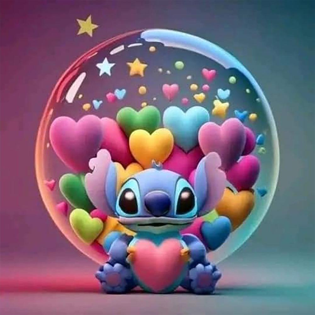 Diamond Painting - Full Round - Love Stitch (30*30CM)