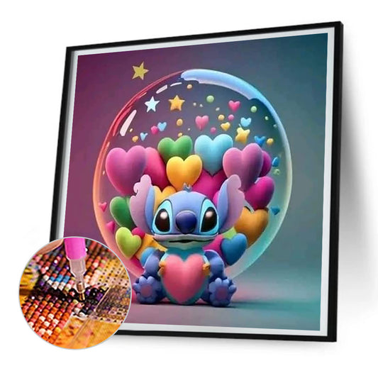Diamond Painting - Full Round - Love Stitch (30*30CM)