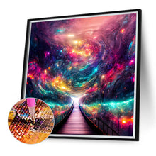 Load image into Gallery viewer, Diamond Painting - Full Round - rainbow single bridge (40*40CM)
