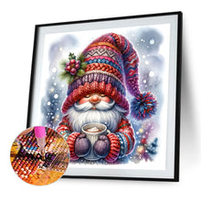 Load image into Gallery viewer, Diamond Painting - Full Round - dwarf drinking coffee (40*40CM)

