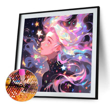 Load image into Gallery viewer, AB Diamond Painting - Full Round - starlight girl (40*40CM)
