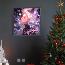 Load image into Gallery viewer, AB Diamond Painting - Full Round - starlight girl (40*40CM)
