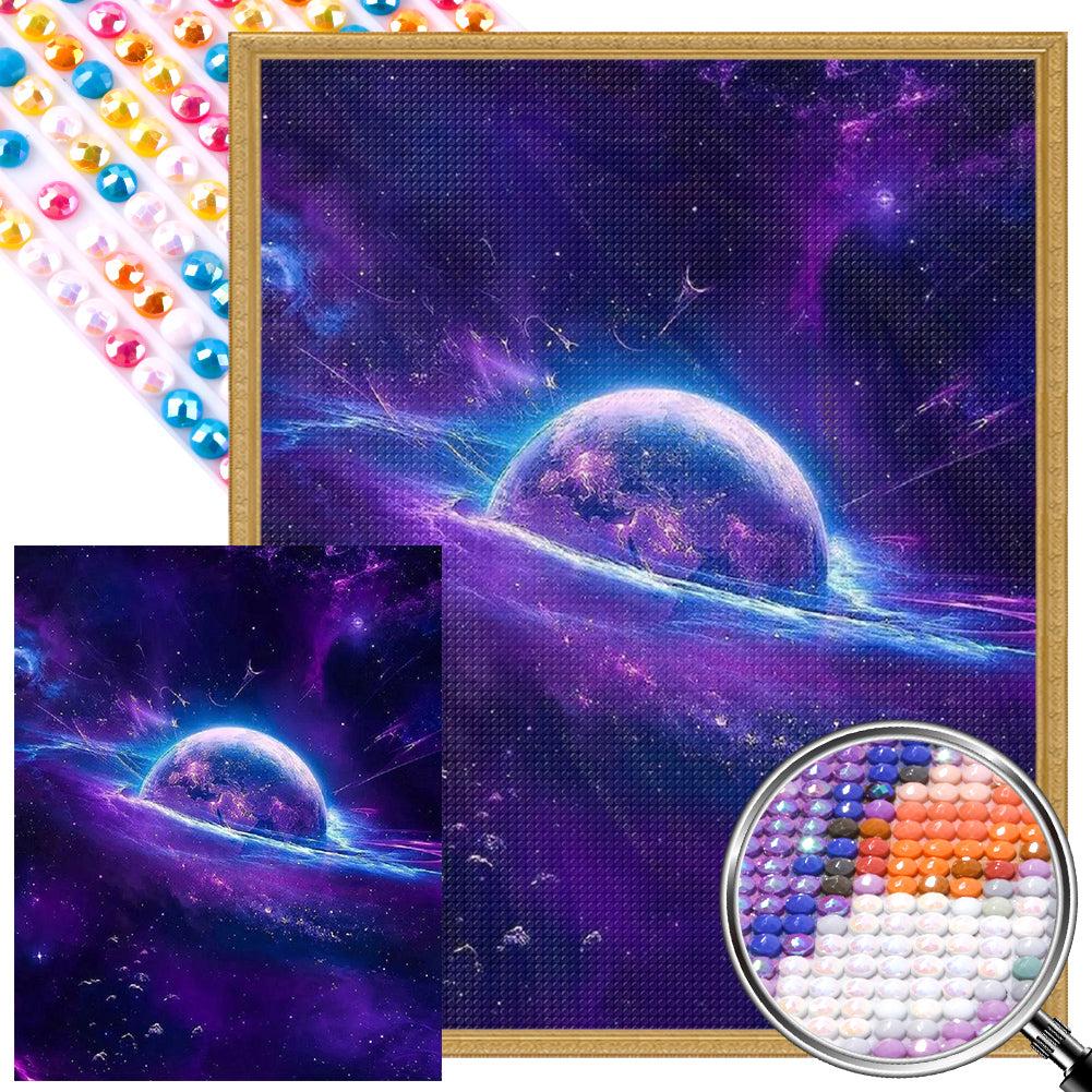 AB Diamond Painting - Full Round - vast nebula (40*50CM)