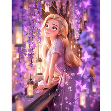 Load image into Gallery viewer, Diamond Painting - Full Round - Disney Princess-Rapunzel (40*50CM)
