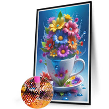 Load image into Gallery viewer, Diamond Painting - Full Round - cup flowers (40*60CM)
