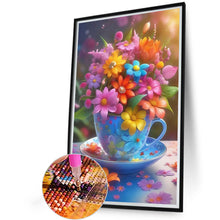 Load image into Gallery viewer, Diamond Painting - Full Round - cup flowers (40*60CM)
