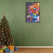 Load image into Gallery viewer, Diamond Painting - Full Round - cup flowers (40*60CM)
