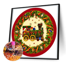 Load image into Gallery viewer, Diamond Painting - Full Round - Christmas wreath (30*30CM)
