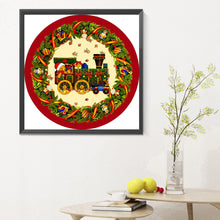Load image into Gallery viewer, Diamond Painting - Full Round - Christmas wreath (30*30CM)
