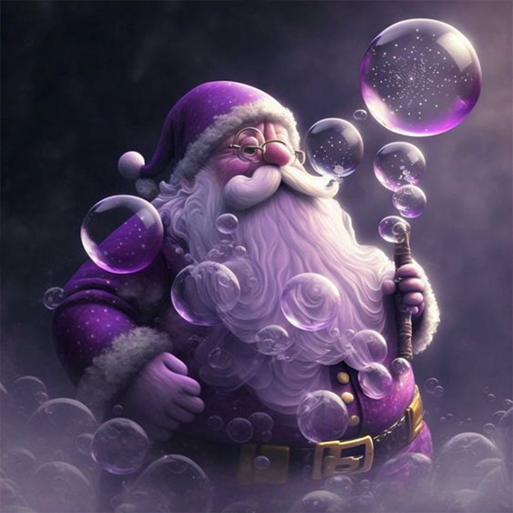 Diamond Painting - Full Round - Santa Claus (30*30CM)