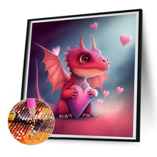 Load image into Gallery viewer, Diamond Painting - Full Round - Glowing little dinosaur (30*30CM)
