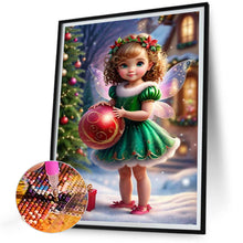 Load image into Gallery viewer, Diamond Painting - Full Round - christmas fairy (30*40CM)
