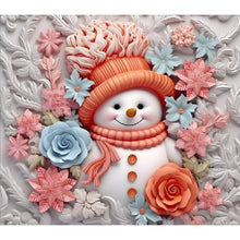 Load image into Gallery viewer, Diamond Painting - Full Round - snowman (40*35CM)
