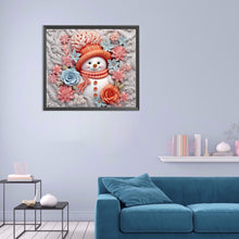 Load image into Gallery viewer, Diamond Painting - Full Round - snowman (40*35CM)
