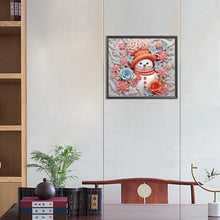 Load image into Gallery viewer, Diamond Painting - Full Round - snowman (40*35CM)
