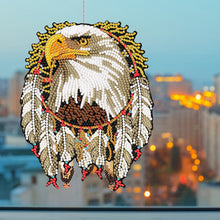 Load image into Gallery viewer, Flag Dreamcatcher Single-Sided Diamond Painting Hanging Pendant for Wall Decor
