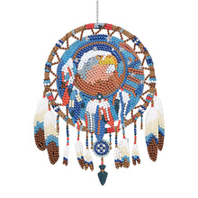 Load image into Gallery viewer, Flag Dreamcatcher Single-Sided Diamond Painting Hanging Pendant for Wall Decor
