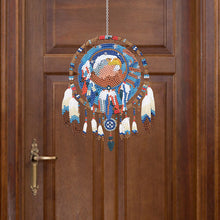 Load image into Gallery viewer, Flag Dreamcatcher Single-Sided Diamond Painting Hanging Pendant for Wall Decor
