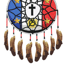 Load image into Gallery viewer, Flag Dreamcatcher Single-Sided Diamond Painting Hanging Pendant for Wall Decor
