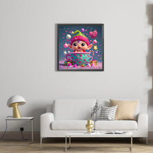 Load image into Gallery viewer, AB Diamond Painting - Full Round - Christmas doll (30*30CM)
