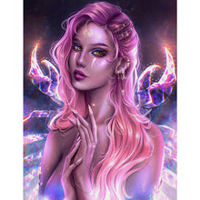 Load image into Gallery viewer, Diamond Painting - Full Round - Constellation Girl¡¤Cancer (50*60CM)
