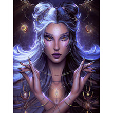Load image into Gallery viewer, Diamond Painting - Full Round - Constellation Girl¡¤Libra (50*60CM)
