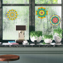 Load image into Gallery viewer, 6 PCS Mosaic Diamond Art Stickers Mandala Diamond Painting Stickers for Kid Gift
