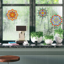 Load image into Gallery viewer, 6 PCS Mosaic Diamond Art Stickers Mandala Diamond Painting Stickers for Kid Gift
