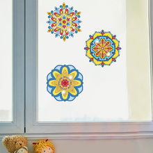 Load image into Gallery viewer, 6 PCS Mosaic Diamond Art Stickers Mandala Diamond Painting Stickers for Kid Gift

