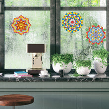 Load image into Gallery viewer, 6 PCS Mosaic Diamond Art Stickers Mandala Diamond Painting Stickers for Kid Gift
