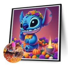 Load image into Gallery viewer, Diamond Painting - Full Round - Stitch and flowers (30*30CM)
