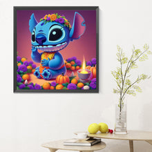 Load image into Gallery viewer, Diamond Painting - Full Round - Stitch and flowers (30*30CM)
