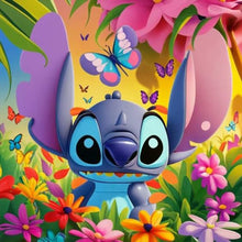 Load image into Gallery viewer, Diamond Painting - Full Round - Stitch among the flowers (30*30CM)
