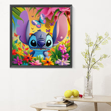 Load image into Gallery viewer, Diamond Painting - Full Round - Stitch among the flowers (30*30CM)
