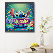Load image into Gallery viewer, Diamond Painting - Full Round - Cartoon minifigure-Stitch (30*30CM)
