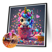 Load image into Gallery viewer, Diamond Painting - Full Round - Cartoon minifigure-color pony (30*30CM)
