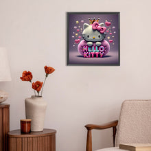 Load image into Gallery viewer, Diamond Painting - Full Round - Cartoon minifigure-Hello Kitty (30*30CM)
