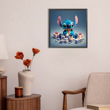 Load image into Gallery viewer, Diamond Painting - Full Round - Stitch and Christmas gifts (30*30CM)

