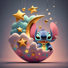 Load image into Gallery viewer, Diamond Painting - Full Round - Star Moon and Stitch (30*30CM)
