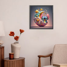 Load image into Gallery viewer, Diamond Painting - Full Round - Star Moon and Stitch (30*30CM)
