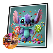 Load image into Gallery viewer, Diamond Painting - Full Round - Candy and Stitch (30*30CM)
