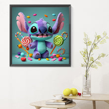Load image into Gallery viewer, Diamond Painting - Full Round - Candy and Stitch (30*30CM)
