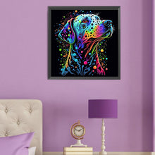 Load image into Gallery viewer, Diamond Painting - Full Round - Color dog portrait (50*50CM)
