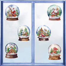 Load image into Gallery viewer, 6 PCS Christmas Tree Christmas Lamp Diamond Painting Stickers for Boy Girls Gift
