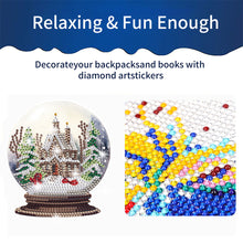 Load image into Gallery viewer, 6 PCS Christmas Tree Christmas Lamp Diamond Painting Stickers for Boy Girls Gift
